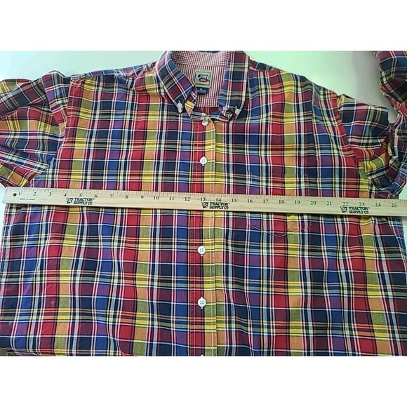 Cruel Girl Shirt Women XL Western Cowgirl Rodeo Button Down Red Plaid - Picture 11 of 15